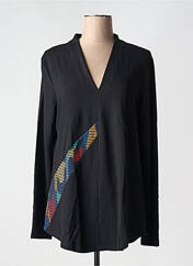 T-shirt noir ALEMBIKA pour femme seconde vue