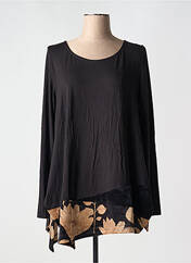 T-shirt noir ALEMBIKA pour femme seconde vue