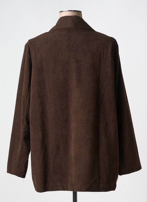 Blazer marron FRANCK ANNA pour femme