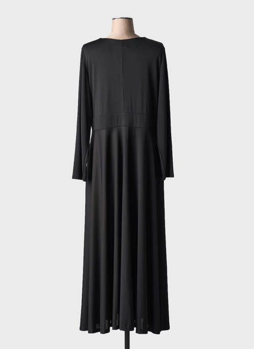 Robe longue noir SOPHIA CURVY pour femme