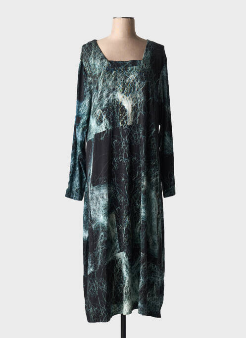 Robe mi-longue noir OLIVER JUNG pour femme