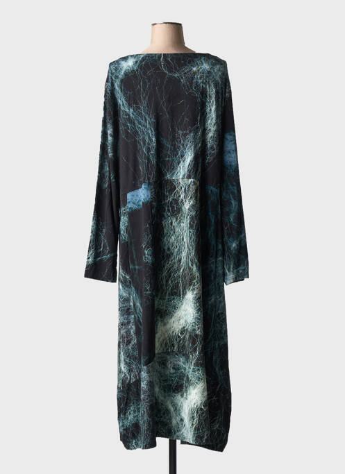 Robe mi-longue noir OLIVER JUNG pour femme