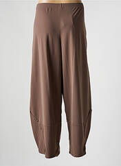 Pantalon 7/8 marron G!OZE pour femme seconde vue
