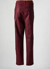 Pantalon slim rouge S.QUISE pour femme seconde vue