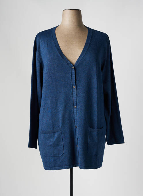 Gilet manches longues bleu CISO femme