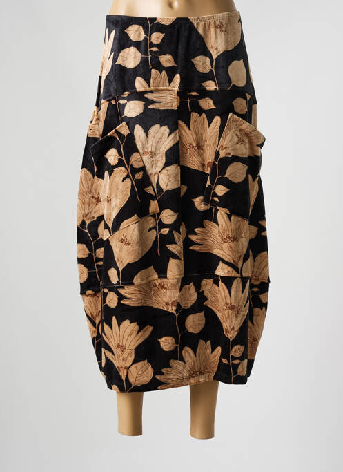 Jupe longue noir ALEMBIKA pour femme