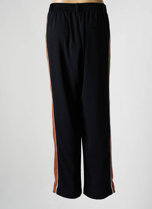 Pantalon droit noir MAT. pour femme