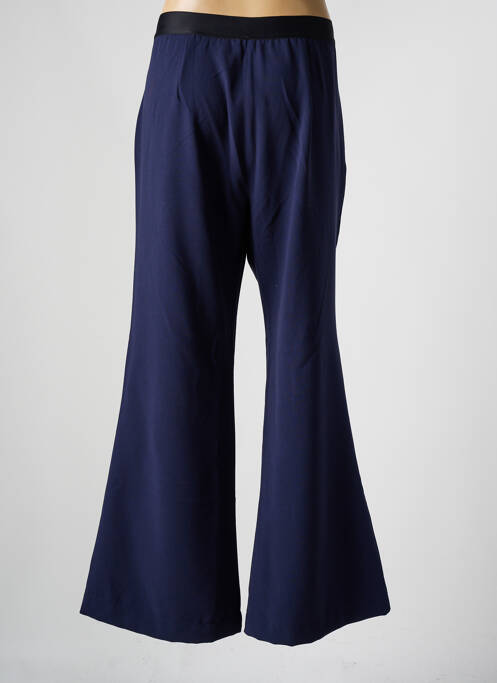 Pantalon flare bleu SEMIOLOGY pour femme