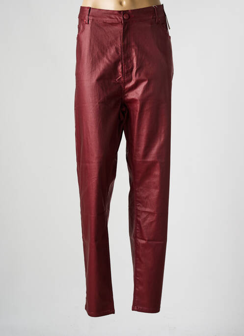 Pantalon slim rouge S.QUISE pour femme