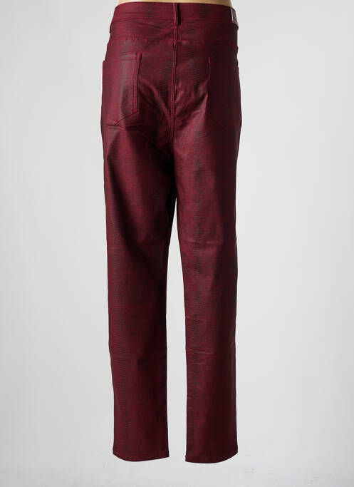 Pantalon slim rouge S.QUISE pour femme