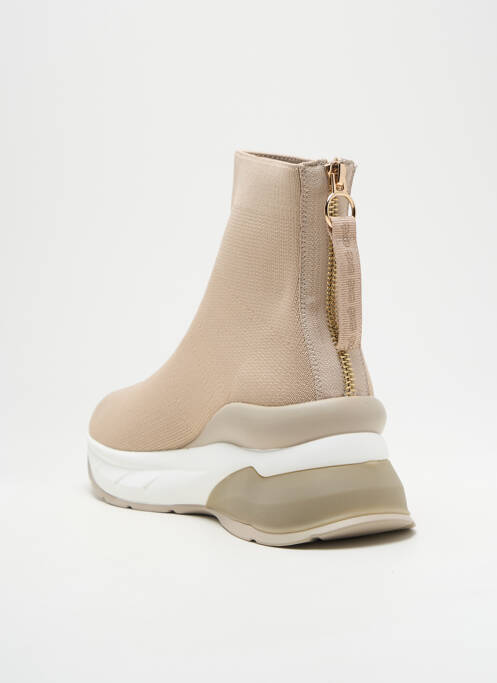 Bottines/Boots beige EXÉ pour femme