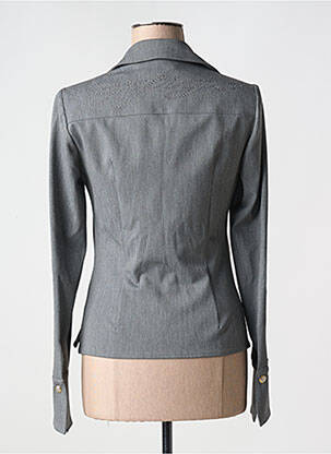 Top stretch manches longues gris VERTIGO femme