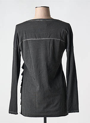 Tunique manches longues col rond gris DANIELA DALLAVALLE femme