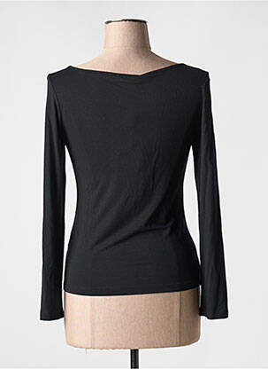 T-shirt manches longues manches longues noir AQUAJEANS femme