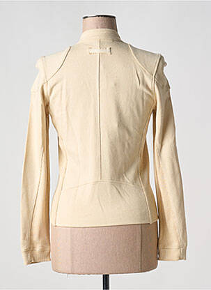 Veste casual poches beige LA FEE MARABOUTEE femme