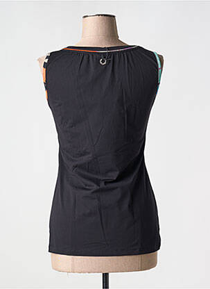 Débardeur stretch sans manche noir SAVE THE QUEEN femme