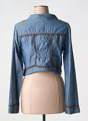 Veste casual col tailleur bleu BANDE ORIGINALE femme