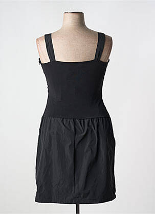 Robe courte coupe cintrée fines bretelles noir POUSSIERE D'ETOLE femme
