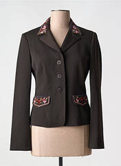 Blazer marron VERTIGO pour femme seconde vue