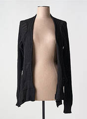 Gilet cache-cœur noir POUSSIERE D'ETOLE pour femme seconde vue