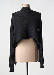 Gilet cache-cœur noir POUSSIERE D'ETOLE pour femme seconde vue