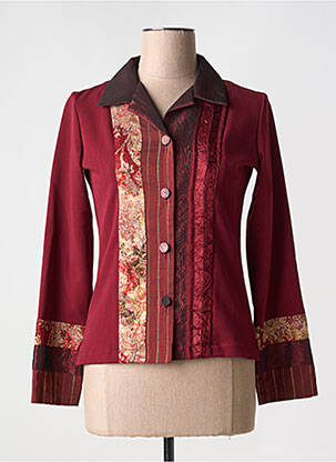 Chemisier rouge COCO MENTHE pour femme