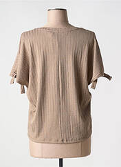 Pull marron CREAM pour femme seconde vue