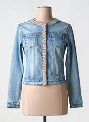 Veste casual bleu ABSOLU pour femme seconde vue