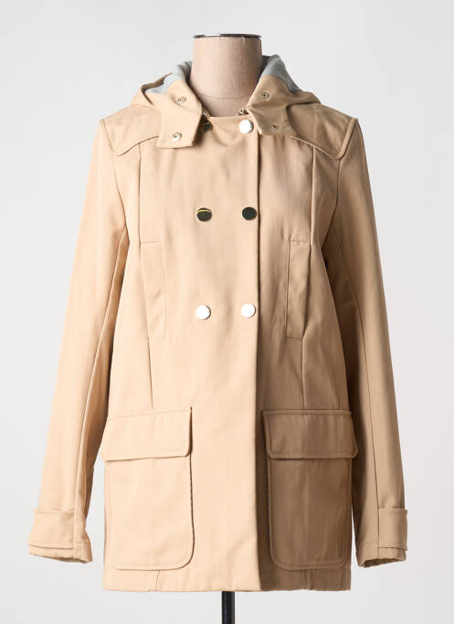 Parka beige ONE STEP pour femme