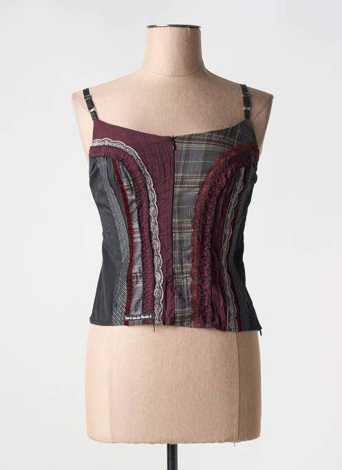 Top violet LES FILLES À LA VANILLE femme