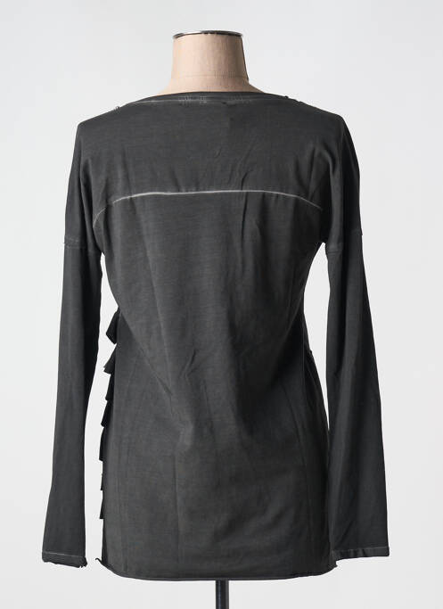 Tunique manches longues gris DANIELA DALLAVALLE pour femme