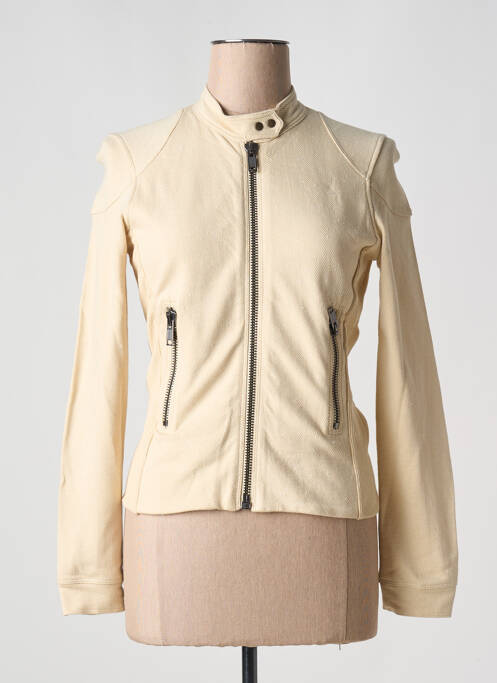 Veste casual beige LA FEE MARABOUTEE pour femme