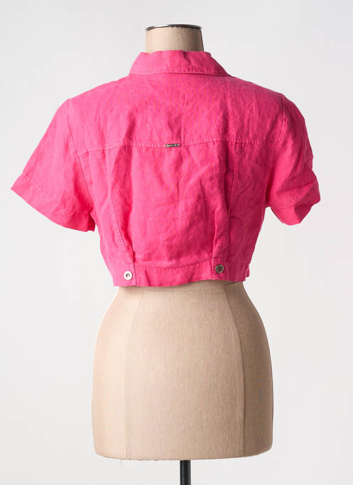 Veste casual rose MALOKA pour femme