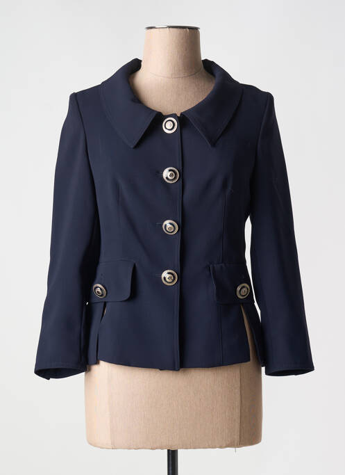 Veste chic bleu VERTIGO pour femme