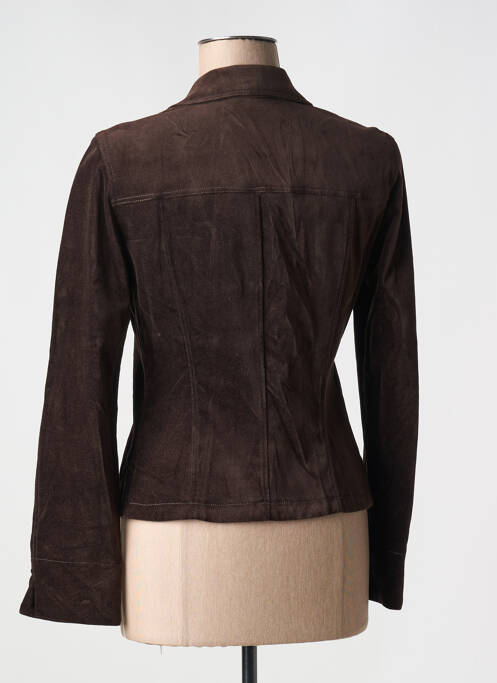 Veste chic marron VERTIGO pour femme