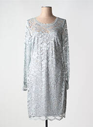 Robe courte manches longues manches longues gris SPARKLE BY ETINCELLE femme