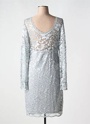 Robe courte manches longues manches longues gris SPARKLE BY ETINCELLE femme