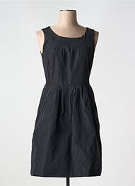 Robe courte sans manche sans manche noir POUSSIERE D'ETOLE femme