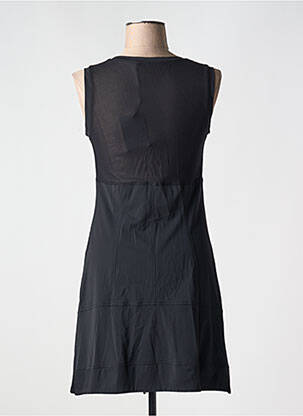 Robe courte sans manche sans manche noir LAUREN VIDAL femme