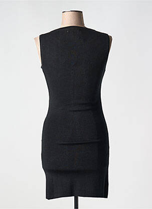 Robe courte sans manche sans manche noir SWEEWË femme