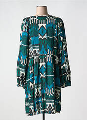 Robe courte vert LA FEE MARABOUTEE pour femme seconde vue