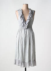 Robe mi-longue gris LA FEE MARABOUTEE pour femme seconde vue