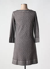 Robe mi-longue gris MALOKA pour femme seconde vue