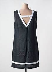 Robe mi-longue noir MALOKA pour femme seconde vue