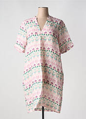 Robe mi-longue violet LA FEE MARABOUTEE pour femme seconde vue