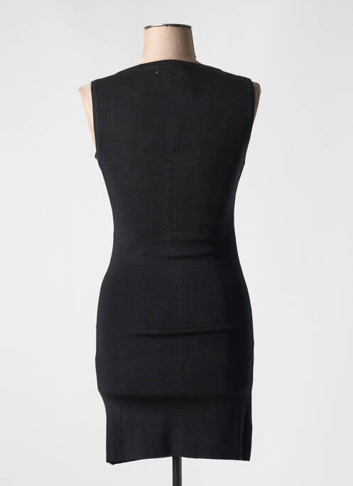 Robe courte sans manche sans manche noir SWEEWË femme