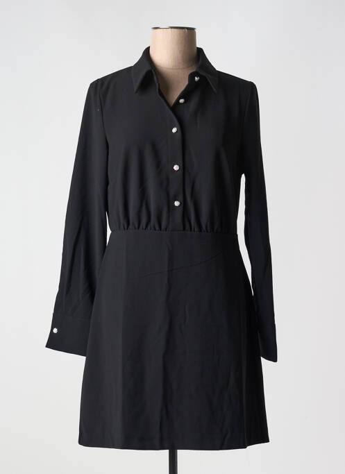 Robe courte noir LA FEE MARABOUTEE pour femme