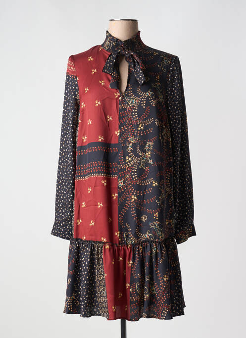 Robe courte noir LAUREN VIDAL pour femme