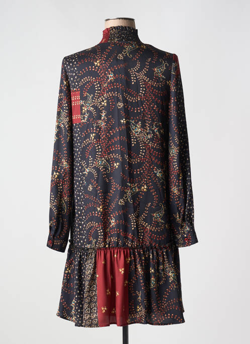 Robe courte noir LAUREN VIDAL pour femme