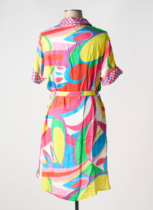 Robe courte rose MADEMOISELLE SANS GÊNE pour femme